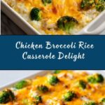 Easy Cheesy Chicken Broccoli Rice Casserole Recipe