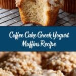 Coffee Cake Greek Yogurt Muffins Recipe