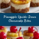 Mini Pineapple Upside-Down Cheesecakes Recipe