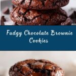 Fudgy Chocolate Brownie Cookies Recipe