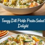 Tangy Dill Pickle Pasta Salad Recipe