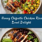 Honey Chipotle Chicken Rice Bowls Recipe