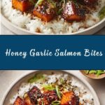 Honey Garlic Salmon Bites Recipe