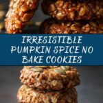 Pumpkin Spice No Bake Cookies Recipe