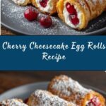 Cherry Cheesecake Egg Rolls Recipe