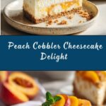 Peach Cobbler Cheesecake Recipe