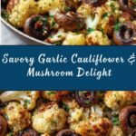 Garlic Cauliflower and Mushrooms Recipe
