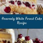 White Forest Cake Recipe