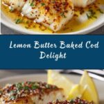 Lemon Butter Baked Cod Recipe