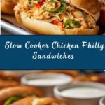 Slow Cooker Chicken Philly Sandwiches Recipe