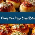 Homemade Mini Pizza Bagel Bites Recipe