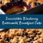 Blueberry Buttermilk Breakfast Cake Recipe