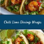 Chili Lime Shrimp Wraps Recipe