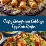 Crispy Shrimp and Cabbage Egg Rolls Recipe