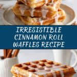 Cinnamon Roll Waffles Recipe
