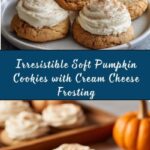 Soft Pumpkin Cookies with Cream Cheese Frosting Recipe