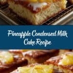 Pineapple Condensed Milk Cake Recipe