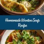 Homemade Wonton Soup Recipe