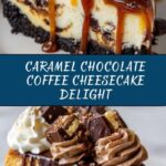 Caramel Chocolate Coffee Cheesecake Recipe