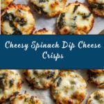 Spinach Dip Cheese Crisps Recipe