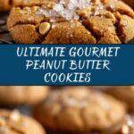 Gourmet Thick Peanut Butter Cookies Recipe