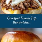 Crockpot French Dip Sandwich Recipe