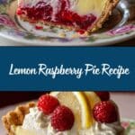 Lemon Raspberry Pie Recipe