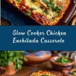 Slow Cooker Chicken Enchilada Casserole Recipe