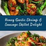Honey Garlic Shrimp, Sausage & Broccoli Recipe