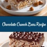 Chocolate Crunch Bars Recipe