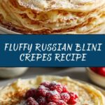 Russian Crepes Blini Recipe
