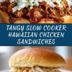 Slow Cooker Hawaiian Chicken Sandwiches Recipe