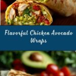 Quick & Easy Chicken Avocado Wrap Recipe