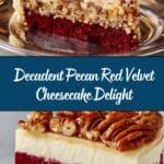 Pecan Red Velvet Cheesecake Recipe