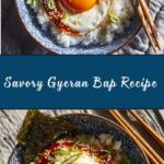 Gyeran Bap (Korean Egg Rice) Recipe