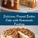 Peanut Butter Cake with Peanut Butter Frosting Recipe