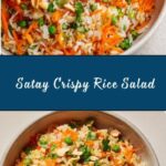 Satay Crispy Rice Salad Recipe