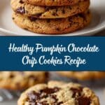 Healthy Pumpkin Chocolate Chip Cookies Recipe