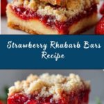 Strawberry Rhubarb Bars Recipe