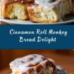 Crockpot Cinnamon Roll Monkey Bread Recipe