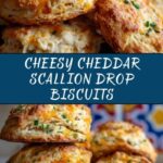 Cheddar Scallion Drop Biscuits Recipe