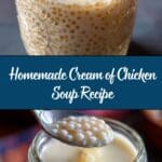Homemade Cream of Chicken Soup Recipe