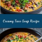 Easy Creamy Taco Soup Recipe