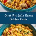 Crock Pot Salsa Ranch Chicken Pasta Recipe