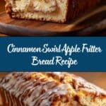 Cinnamon Swirl Apple Fritter Bread Recipe