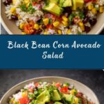 Black Bean Corn Avocado Salad Recipe