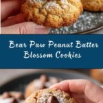 Bear Paw Peanut Butter Blossom Cookies Recipe