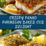 Panko Parmesan Baked Cod Recipe