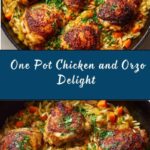One Pot Chicken and Orzo Recipe