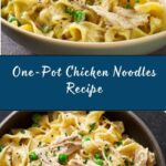 Easy One Pot Chicken and Noodles Recipe